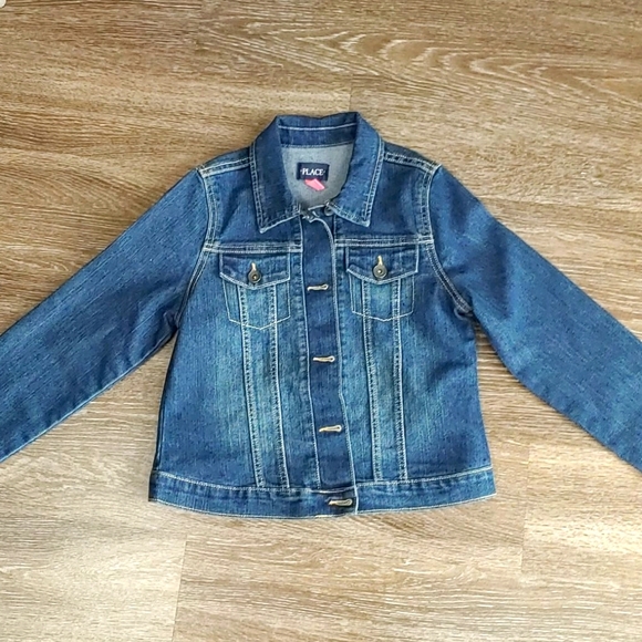 The Children's Place Jean Jacket Size 10/12 - Picture 4 of 9